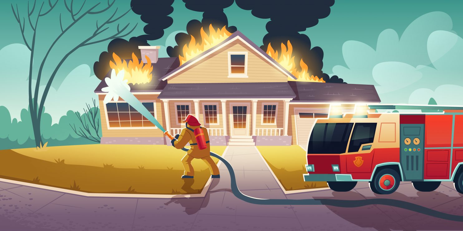 house fire can destroy your tax records